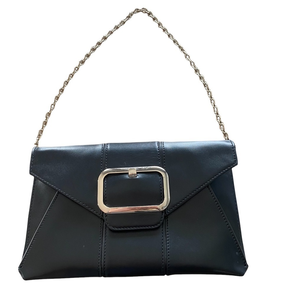 Banana republic Freja envelope clutch purse black